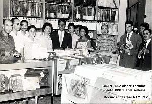 Oran - Rue Alsace -Lorraine - Willems - Sacha Distel